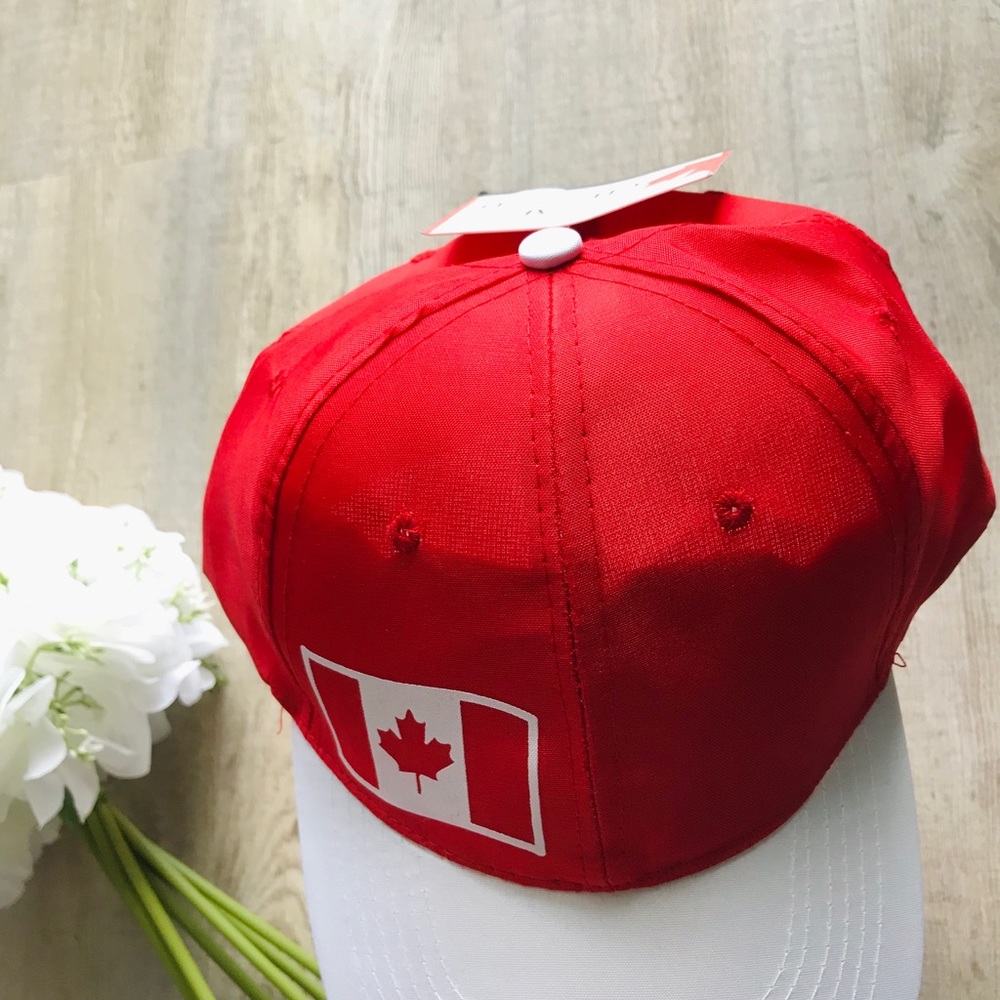 New With Tags Canada Cap. Red Colour. Maple leaf. - Picture 4 of 5